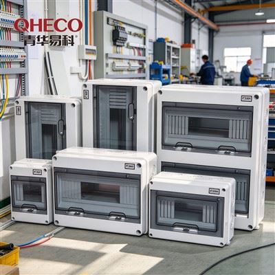 Gabinete elétrico de plástico